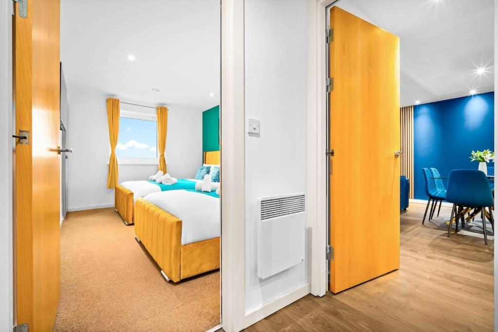 Spacious 2 Bed Apt B'Ham Cc With Parking Sleeps 7 Birmingham Eksteriør bilde